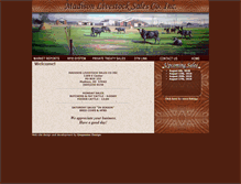 Tablet Screenshot of madisonlivestock.com